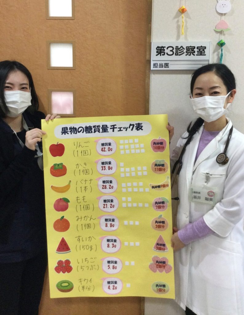 果物の糖質量チェック！