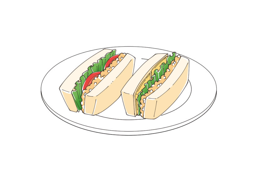 簡単サンドイッチ