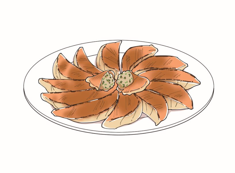 ブロッコリーぎょうざ