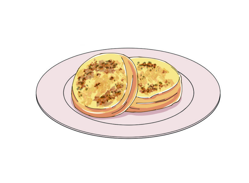 米粉のバナナパンケーキ